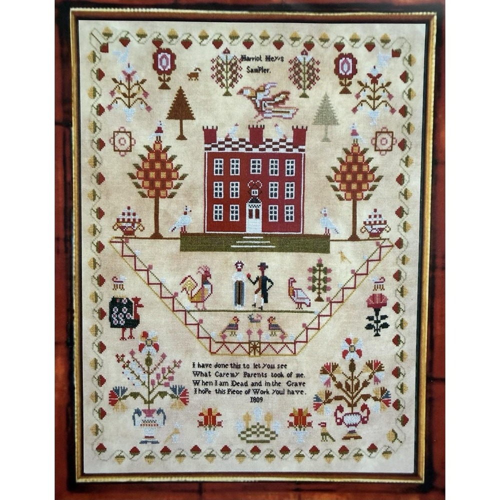 HARROT HEY 1809 Cross Stitch Pattern Booklet By Mill On The Floss Samplers